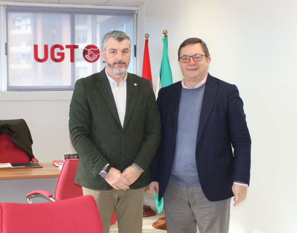 Encuentro con el secretario general de UGT Andalucía