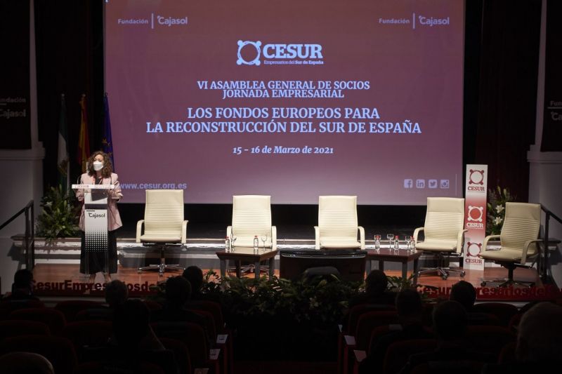 16 de marzo, Jornada Empresarial Los Fondos Europeos para la reconstrucción del Sur de España