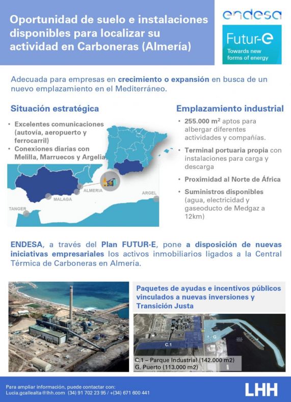 Proyecto de reindustrialización de la Central Térmica de Carboneras