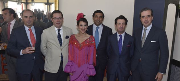 Recepción en la Feria de Sevilla