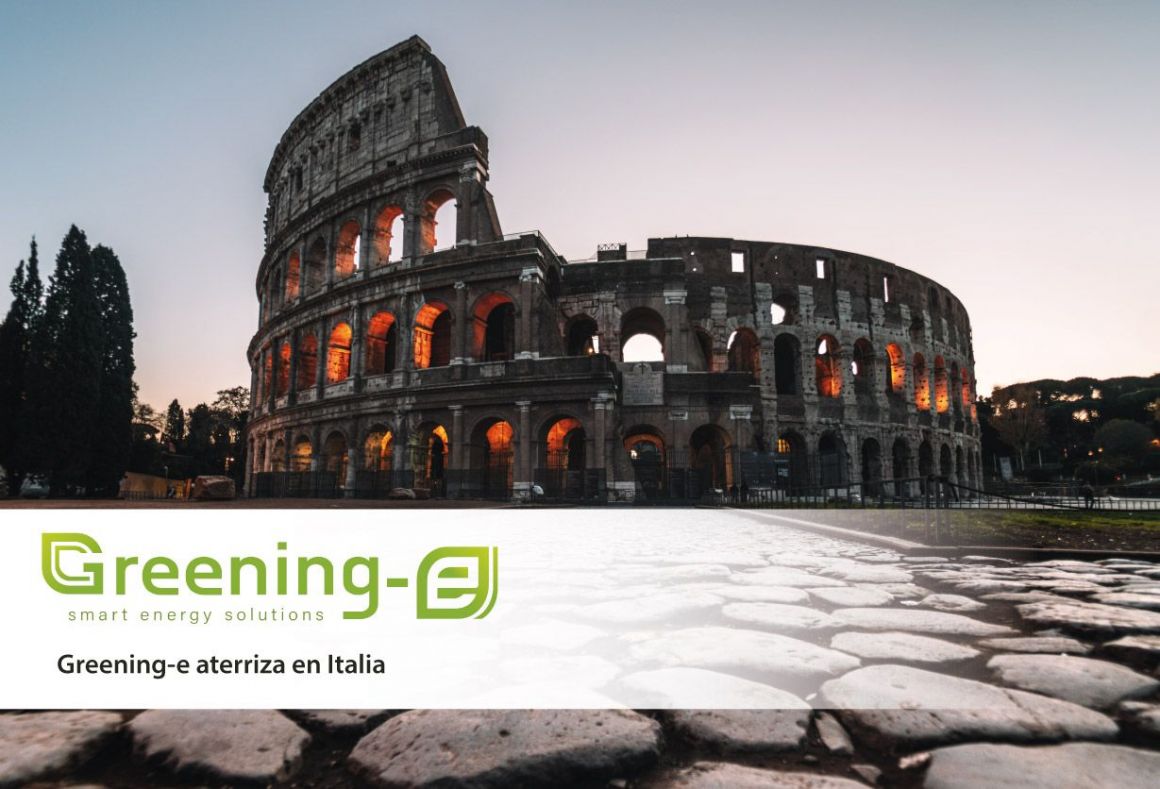 Greening-e aterriza en Italia