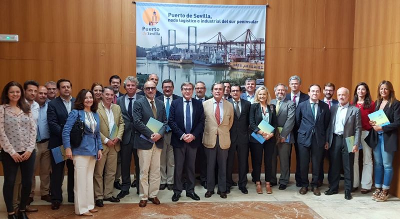 14 de mayo los socios de CESUR visitan el Puerto de Sevilla