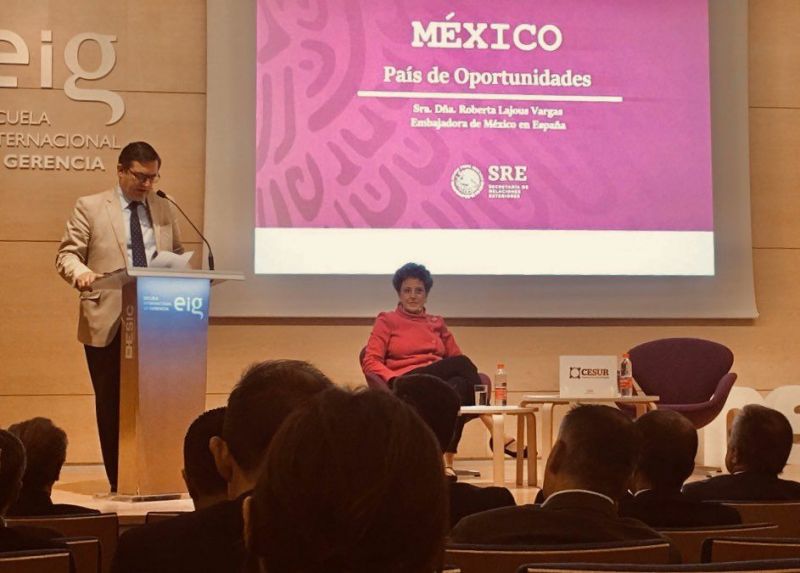 21 de octubre México país de oportunidades. Encuentro con Roberta Lajou Embajadora de México en España