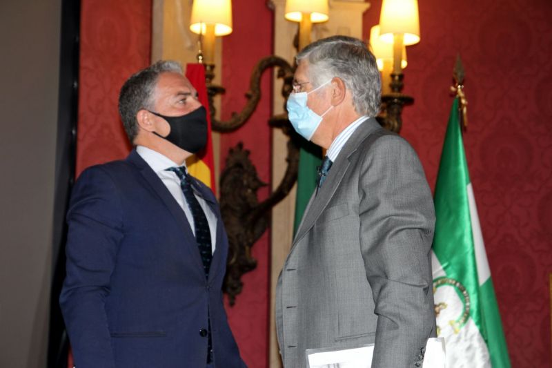 15 de octubre. Primera visita a Andalucía del nuevo Embajador de Portugal