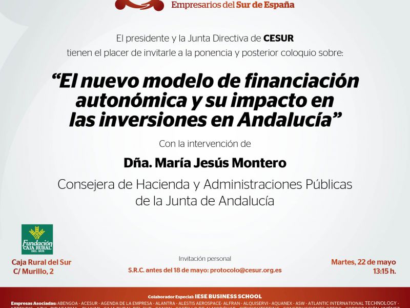 El nuevo modelo de financiación autonómica y su impacto en las inversiones en Andalucía