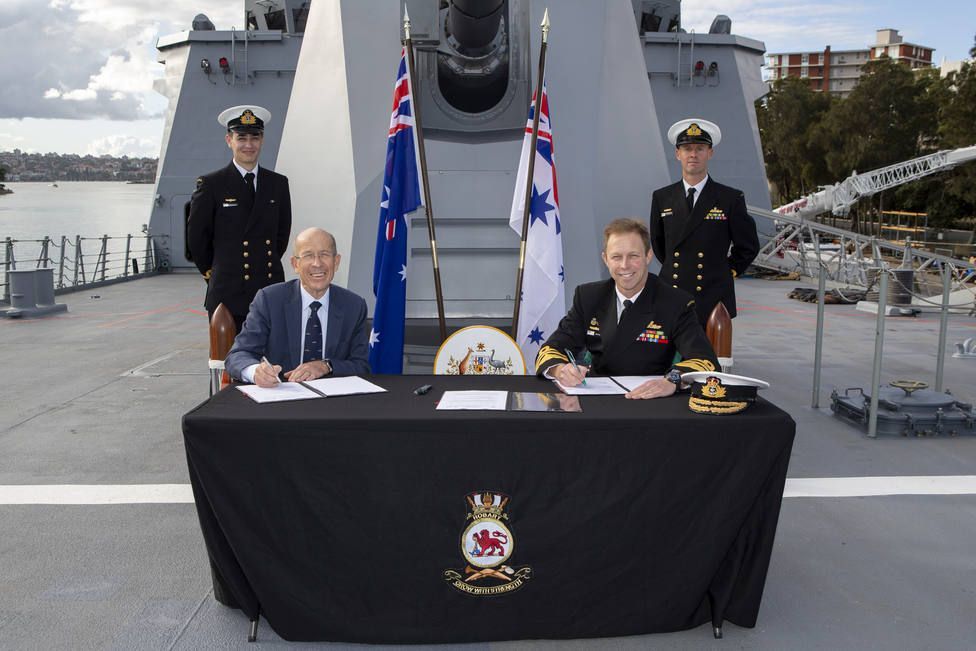 Navantia Australia ha firmado un acuerdo con la Armada de este país que establece que todos los buques actuales y futuros