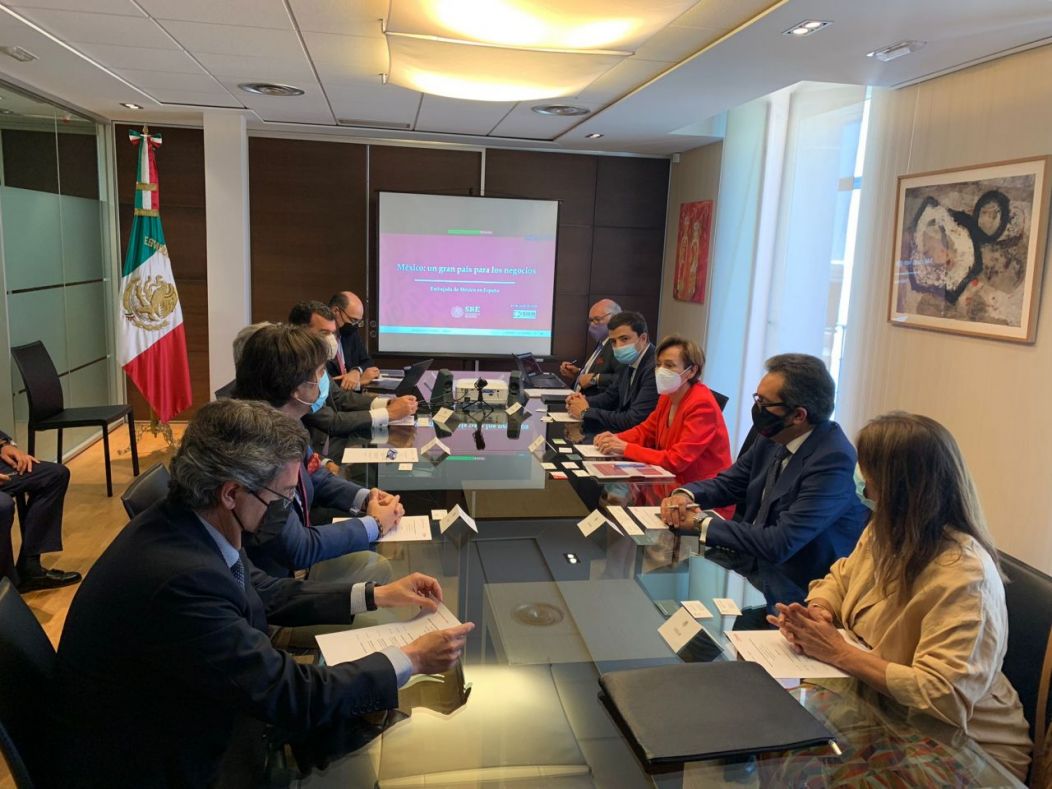 La comisión de Iberoamérica se reúne con la embajadora de México en España