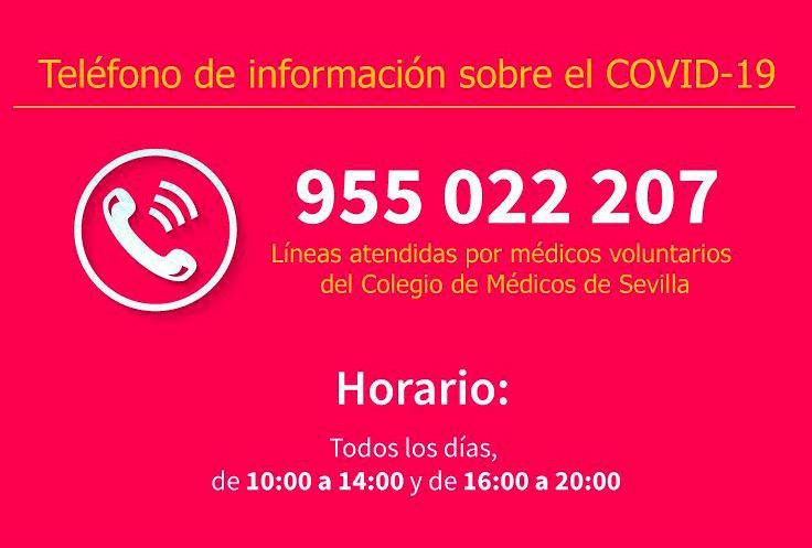 Servicio telefónico de prevención, divulgación e información sanitaria a la ciudadanía sobre el Covid-19 desde la Fundación Cajasol